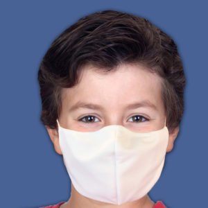 Blank Fitted White Mask